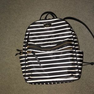 Kate Spade striped backpack